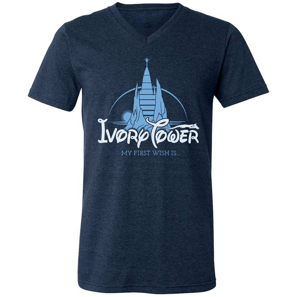 Ivory Tower - Heather Navy - 3