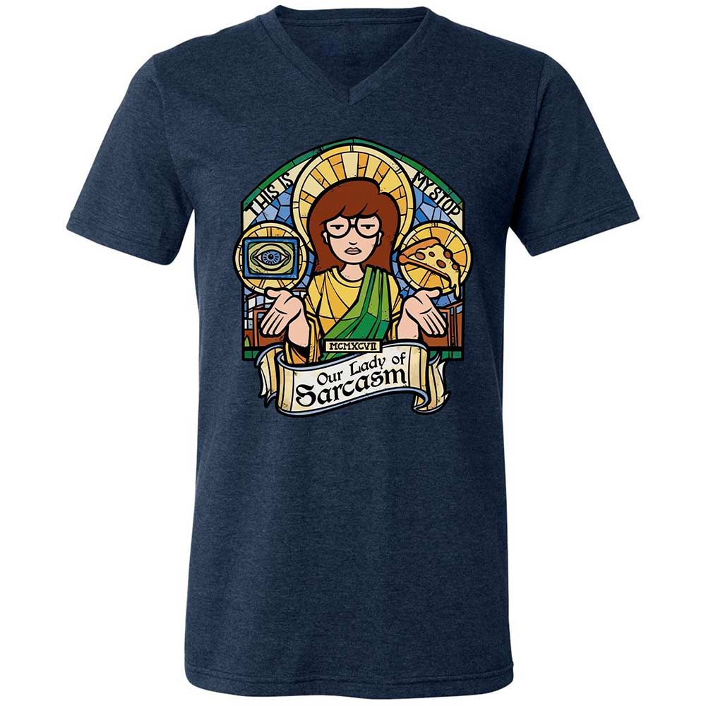Daria Our Lady - Heather Navy - 3