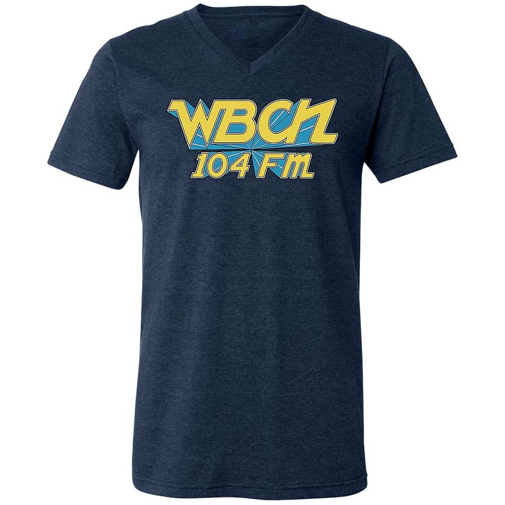 Boston Retro Rock Radio - Heather Navy - 3