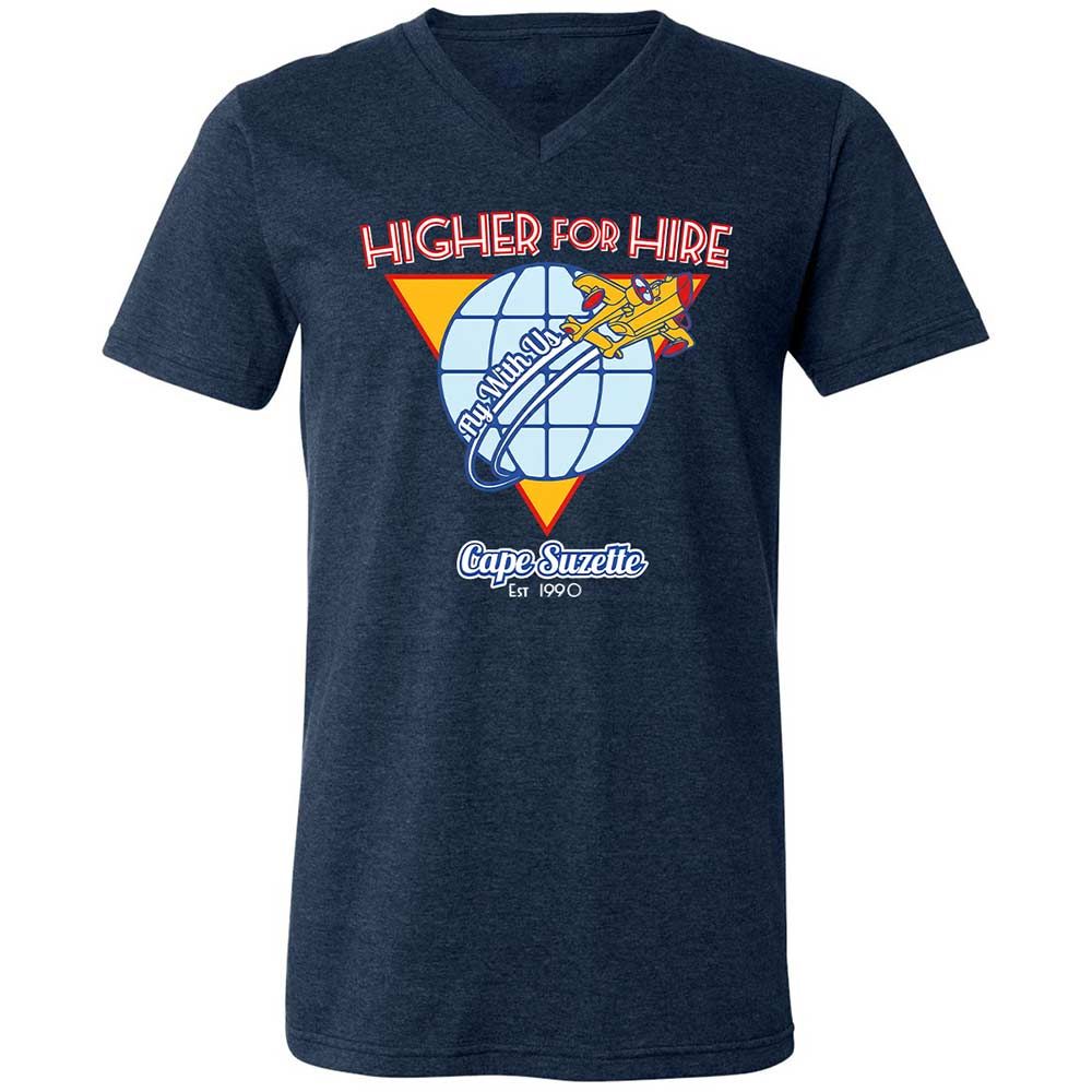 Higher For Hire - Heather Navy - 3