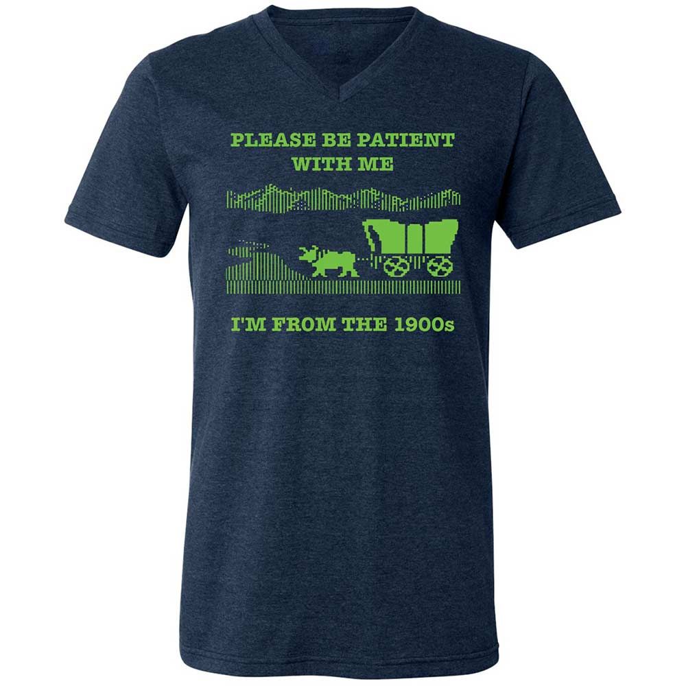 I'm from the 1900s - Heather Navy - 3