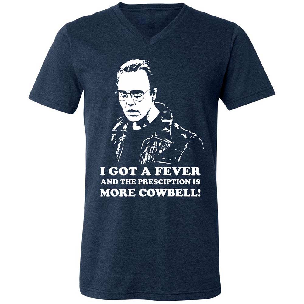 More Cowbell - Heather Navy - 3