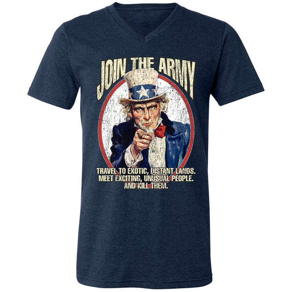 Join The Army - Heather Navy - 3