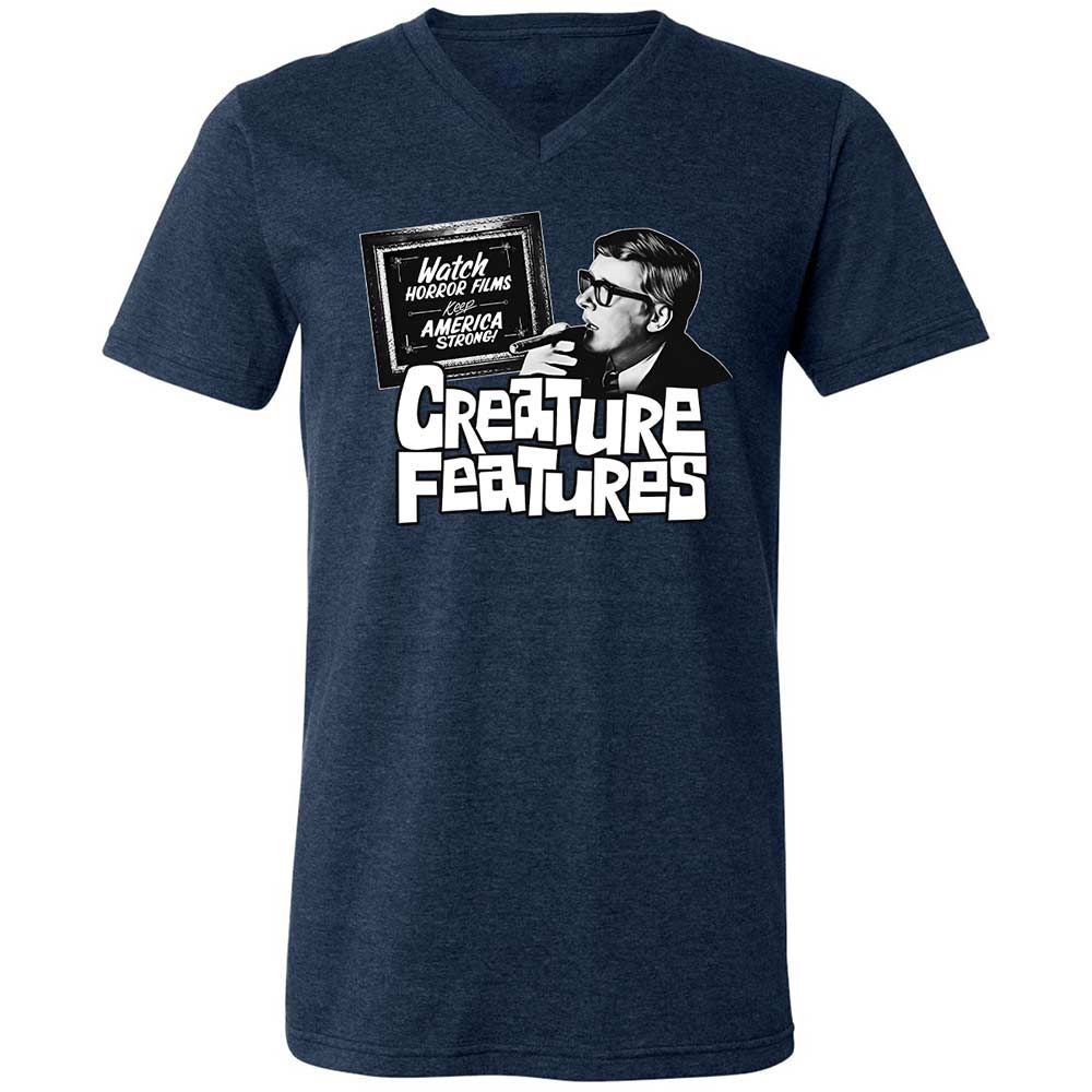 Bob Wilkins Creature Features - Heather Navy - 3