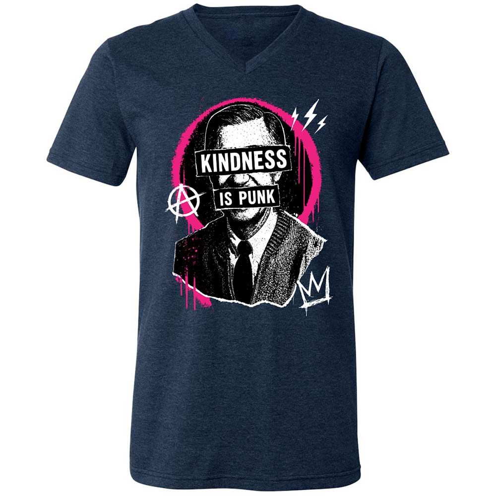 Kindness is Punk - Heather Navy - 3