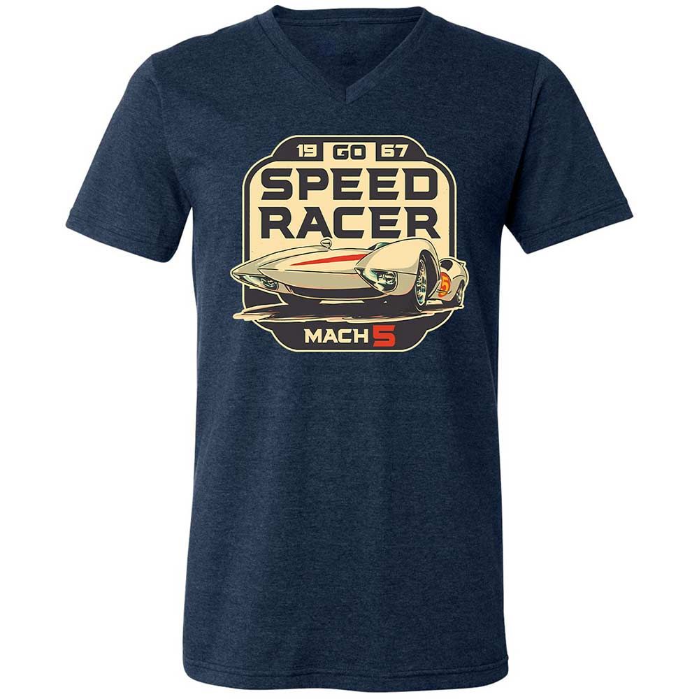 Speed Racer - Heather Navy - 3