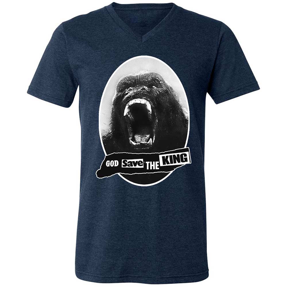 God save the King - Heather Navy - 3