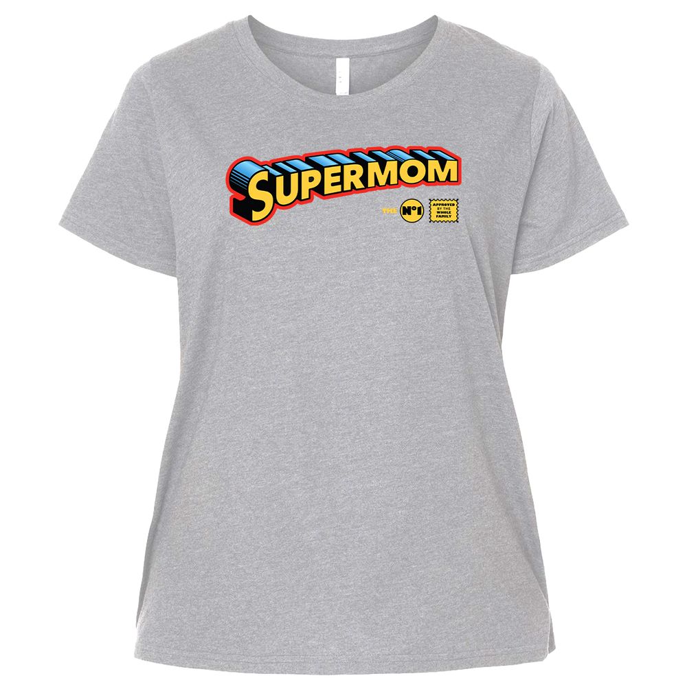 Ladies Curvy Jersey - 7ZS5Q3WQ - Heather - 3