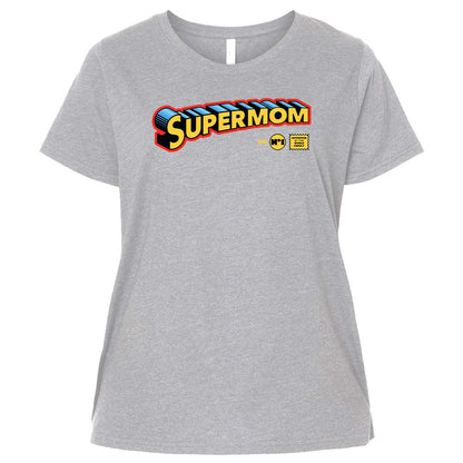 Ladies Curvy Jersey - 7ZS5Q3WQ - Heather - 3