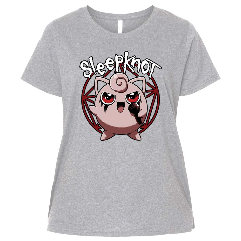 Ladies Curvy Jersey - JSAUVBV6 - Heather - 3