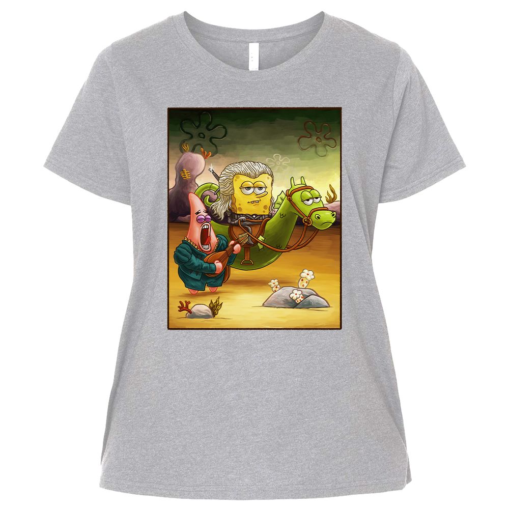 Ladies Curvy Jersey - N1832XWP - Heather - 3