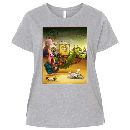 Ladies Curvy Jersey - N1832XWP - Heather - 3