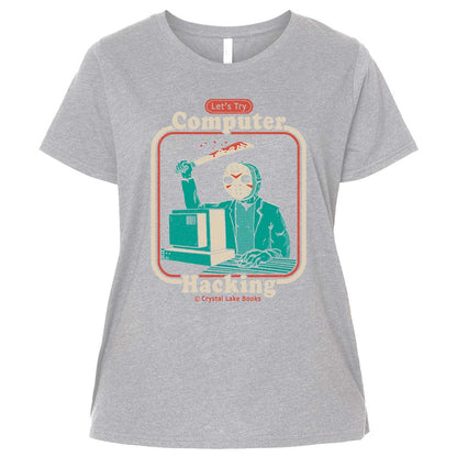 Ladies Curvy Jersey - NFM9V4Y7 - Heather - 3