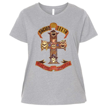 Ladies Curvy Jersey - XUHEA6HG - Heather - 3