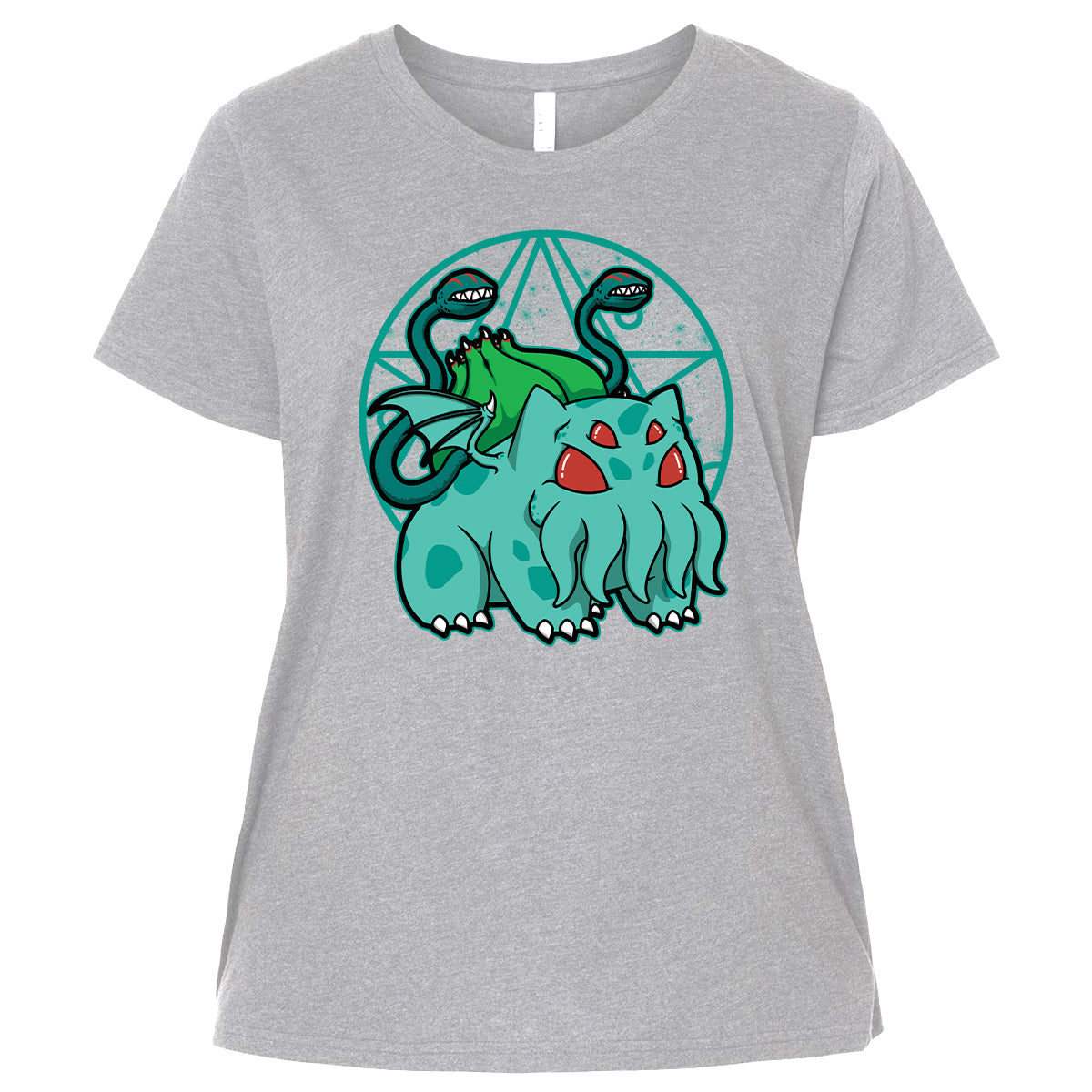 Ladies Curvy Jersey - 6X7YYZW9 - Heather - 3