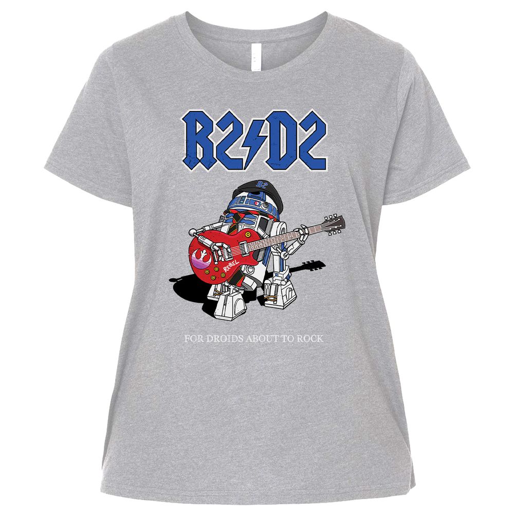 Ladies Curvy Jersey - EVL6RHV6 - Heather - 3