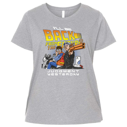 Ladies Curvy Jersey - T9NSC7NA - Heather - 3