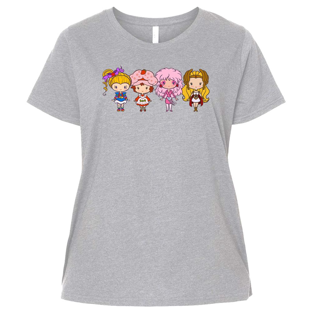 Ladies Curvy Jersey - E6QAALBE - Heather - 3