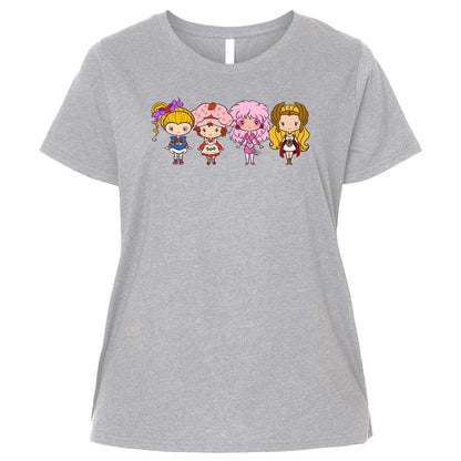 Ladies Curvy Jersey - E6QAALBE - Heather - 3