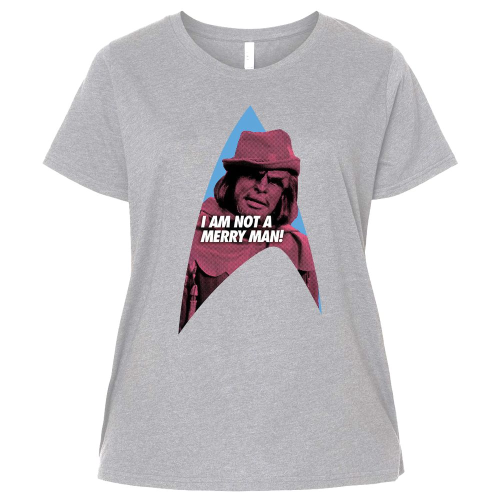 Ladies Curvy Jersey - C7MA4JKQ - Heather - 3