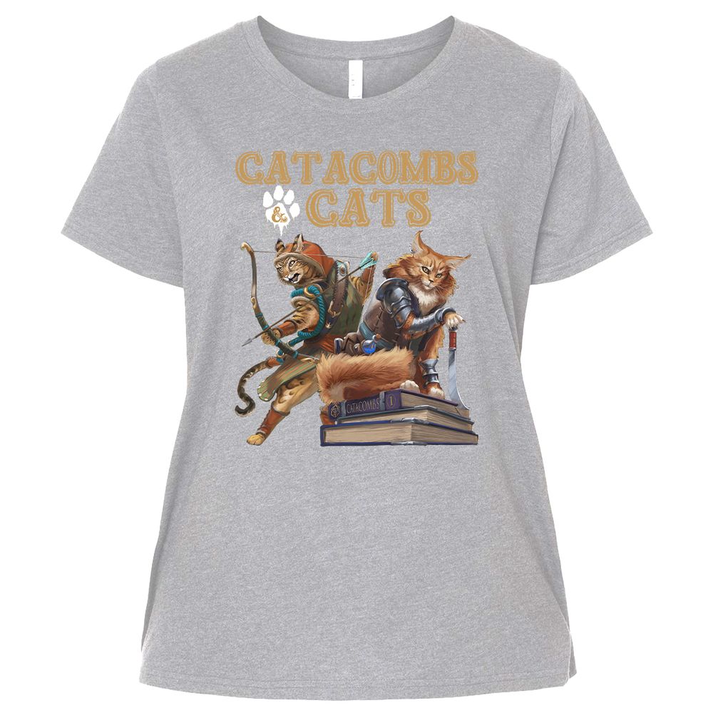 Ladies Curvy Jersey - N9M6X2CN - Heather - 3