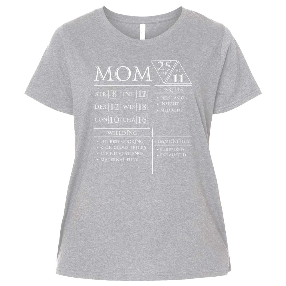 Ladies Curvy Jersey - UF4L7K2K - Heather - 3