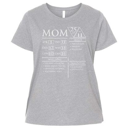 Ladies Curvy Jersey - UF4L7K2K - Heather - 3