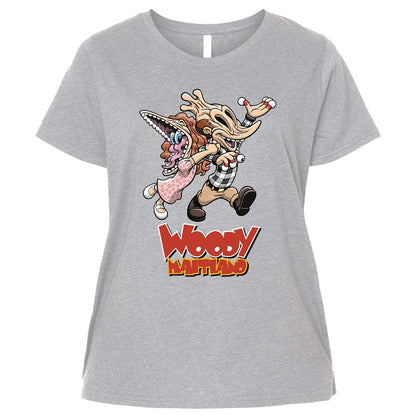 Ladies Curvy Jersey - PC5K29UW - Heather - 3