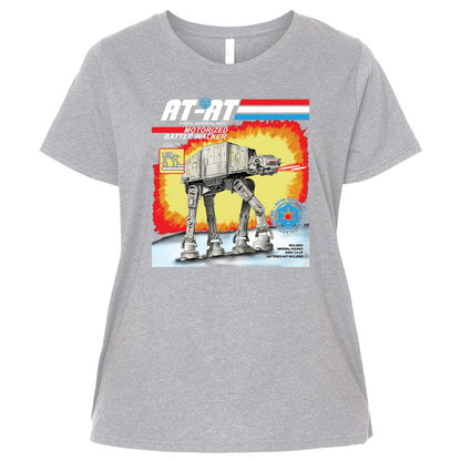 Ladies Curvy Jersey - D8CX3BXE - Heather - 3