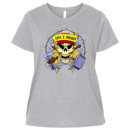 Ladies Curvy Jersey - WN7LPJDR - Heather - 3