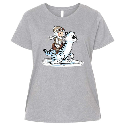 Ladies Curvy Jersey - LWYL9PGF - Heather - 3