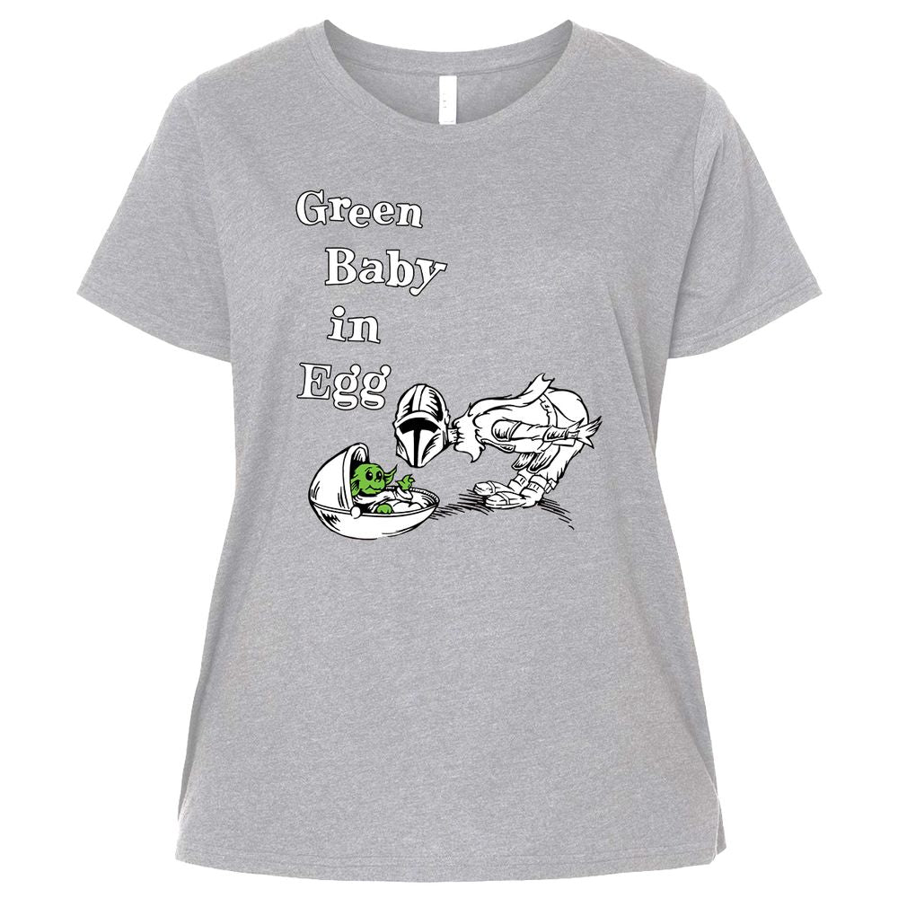 Ladies Curvy Jersey - MKXLS4KW - Heather - 3