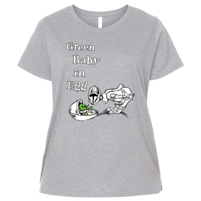 Ladies Curvy Jersey - MKXLS4KW - Heather - 3