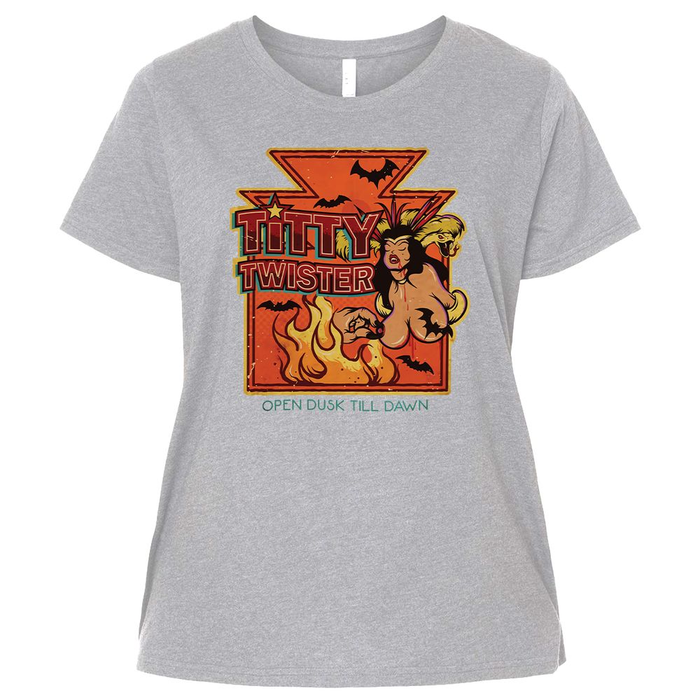 Ladies Curvy Jersey - NVN4TTM9 - Heather - 3