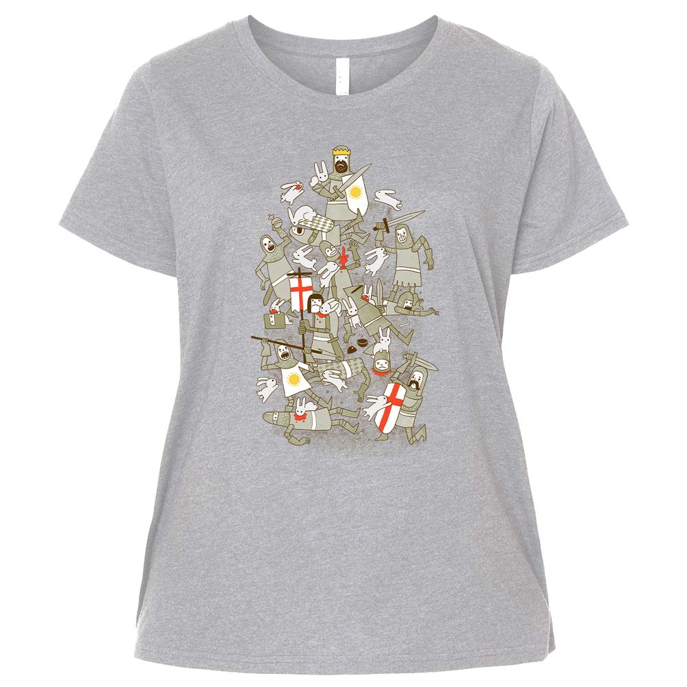 Ladies Curvy Jersey - JYGU2CLY - Heather - 3