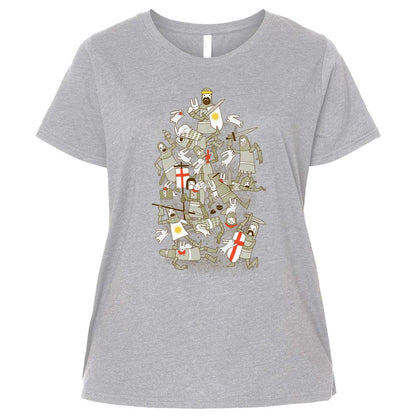 Ladies Curvy Jersey - JYGU2CLY - Heather - 3