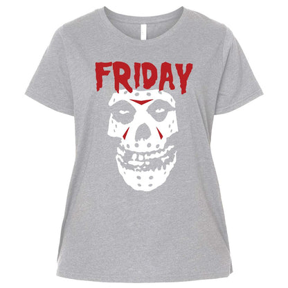 Ladies Curvy Jersey - R6UYWGQX - Heather - 3