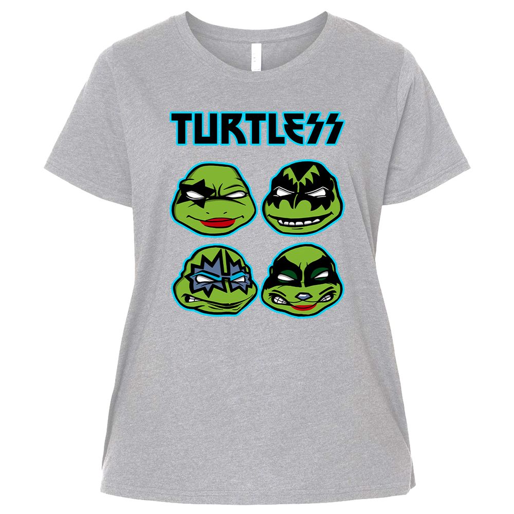 Ladies Curvy Jersey - 9DKPNMG4 - Heather - 3