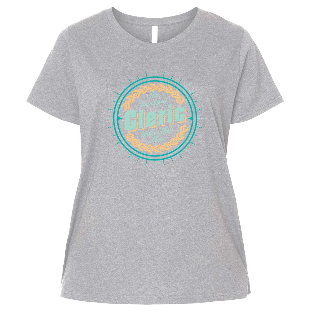 Ladies Curvy Jersey - Z6DVP9BY - Heather - 3