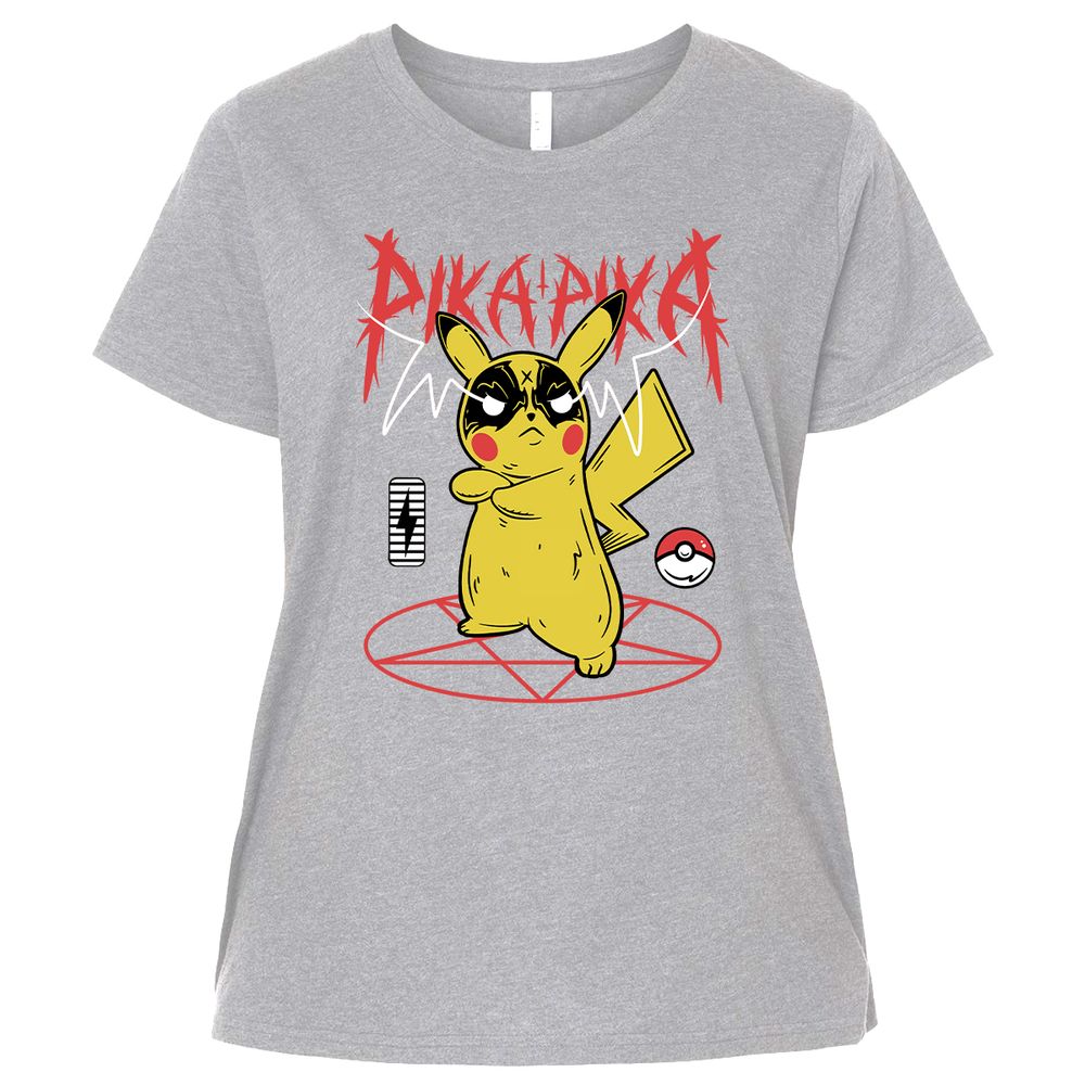 Ladies Curvy Jersey - NHMKW84F - Heather - 3