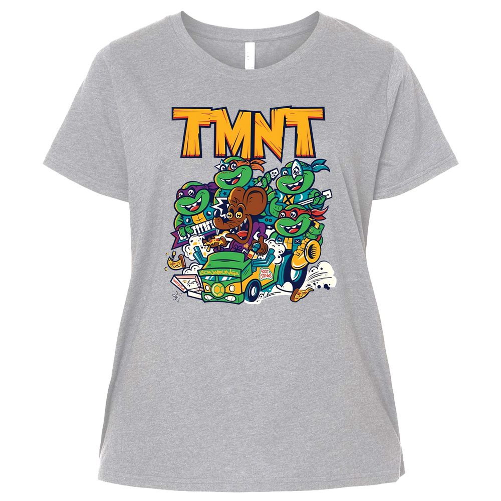 Ladies Curvy Jersey - 4SPPC7AS - Heather - 3