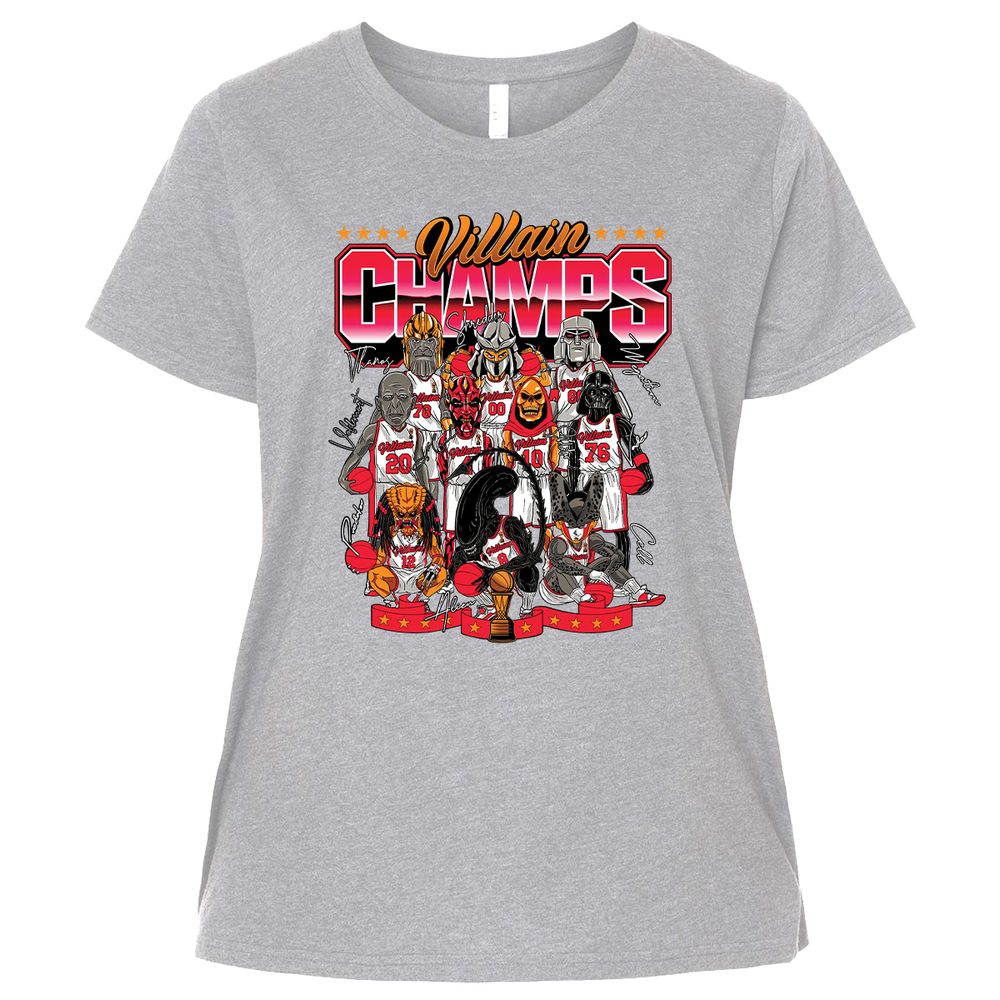 Ladies Curvy Jersey - 44GNBFDP - Heather - 3