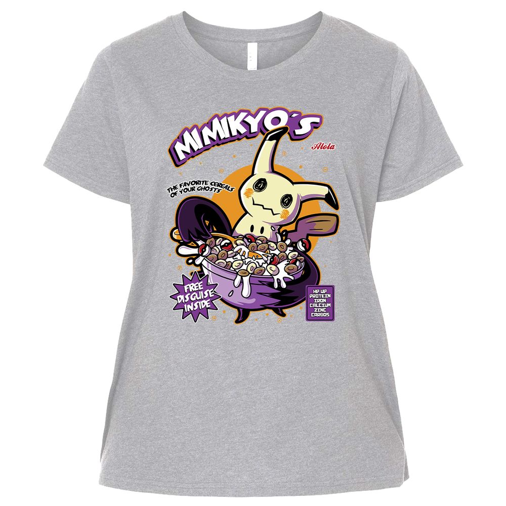 Ladies Curvy Jersey - AFUHUPWR - Heather - 3