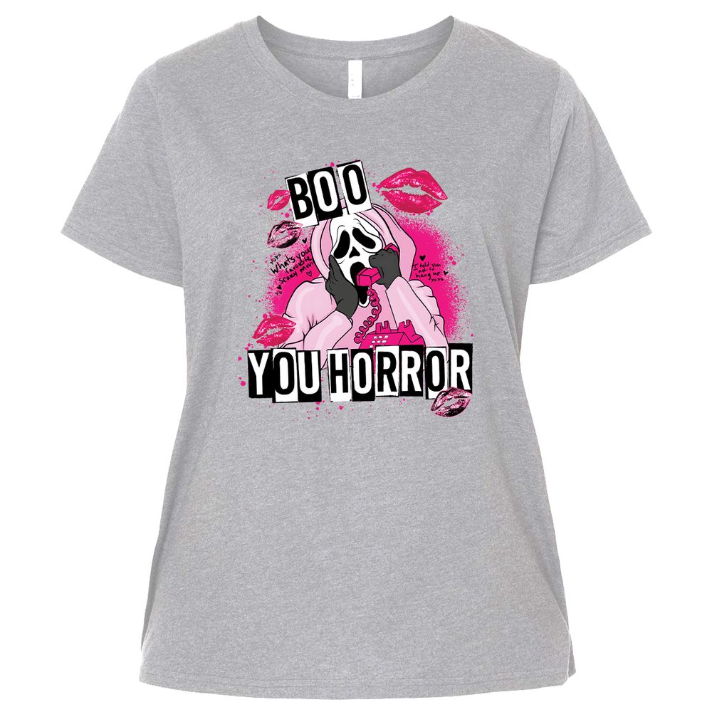 Ladies Curvy Jersey - ELHT63FQ - Heather - 3