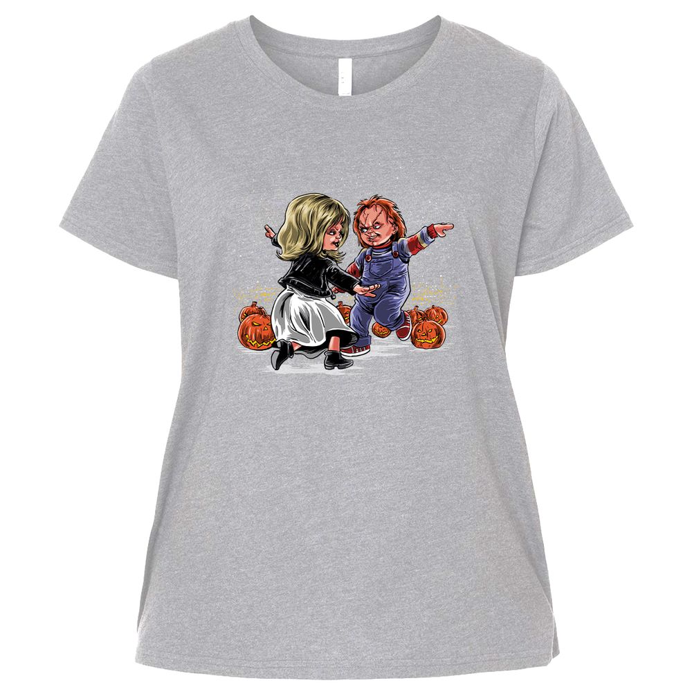 Ladies Curvy Jersey - UTMN82MU - Heather - 3