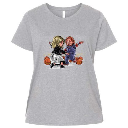 Ladies Curvy Jersey - UTMN82MU - Heather - 3