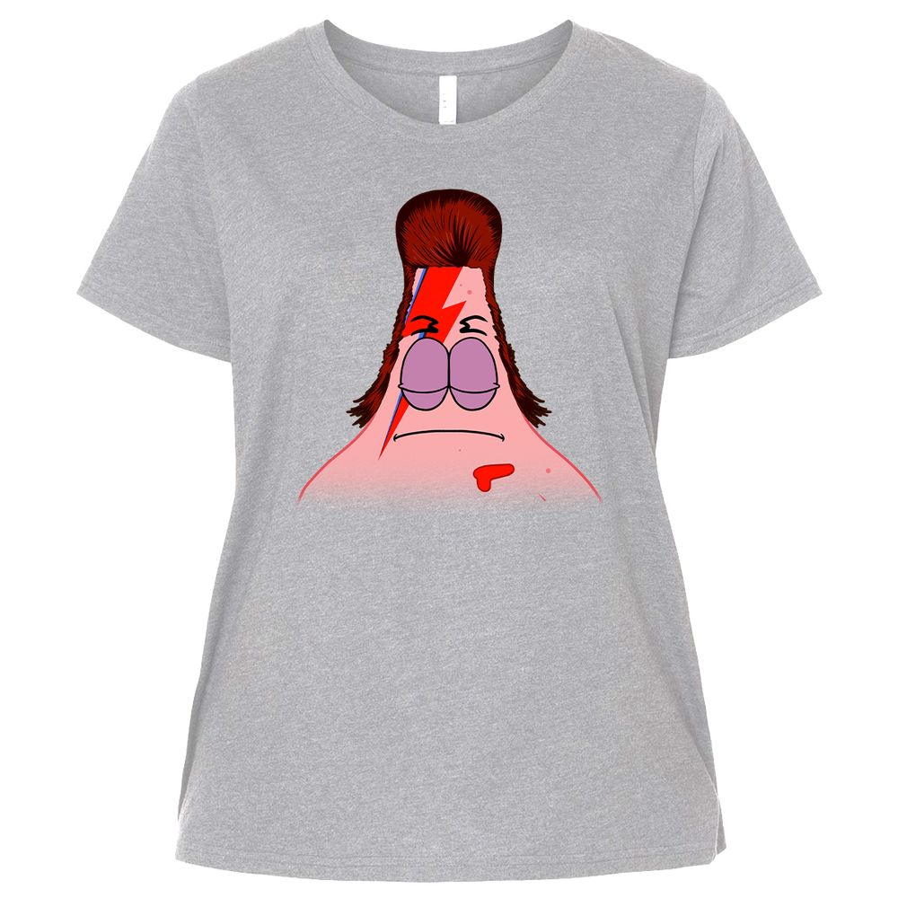 Ladies Curvy Jersey - 1C6PR6FT - Heather - 3