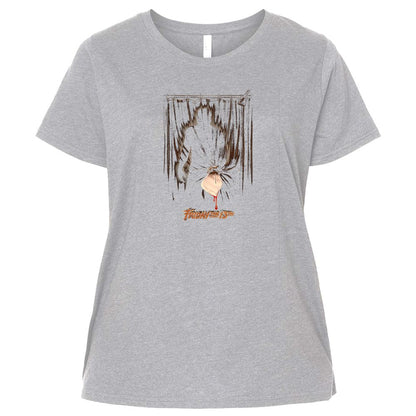 Ladies Curvy Jersey - PFXYLPFK - Heather - 3