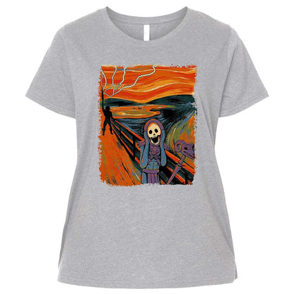 Ladies Curvy Jersey - BKASS793 - Heather - 3