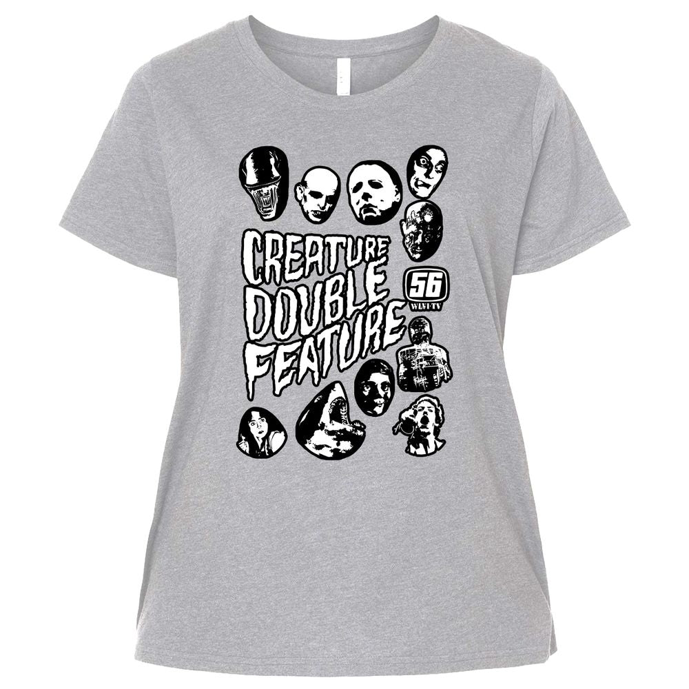 Ladies Curvy Jersey - EKDT697F - Heather - 3